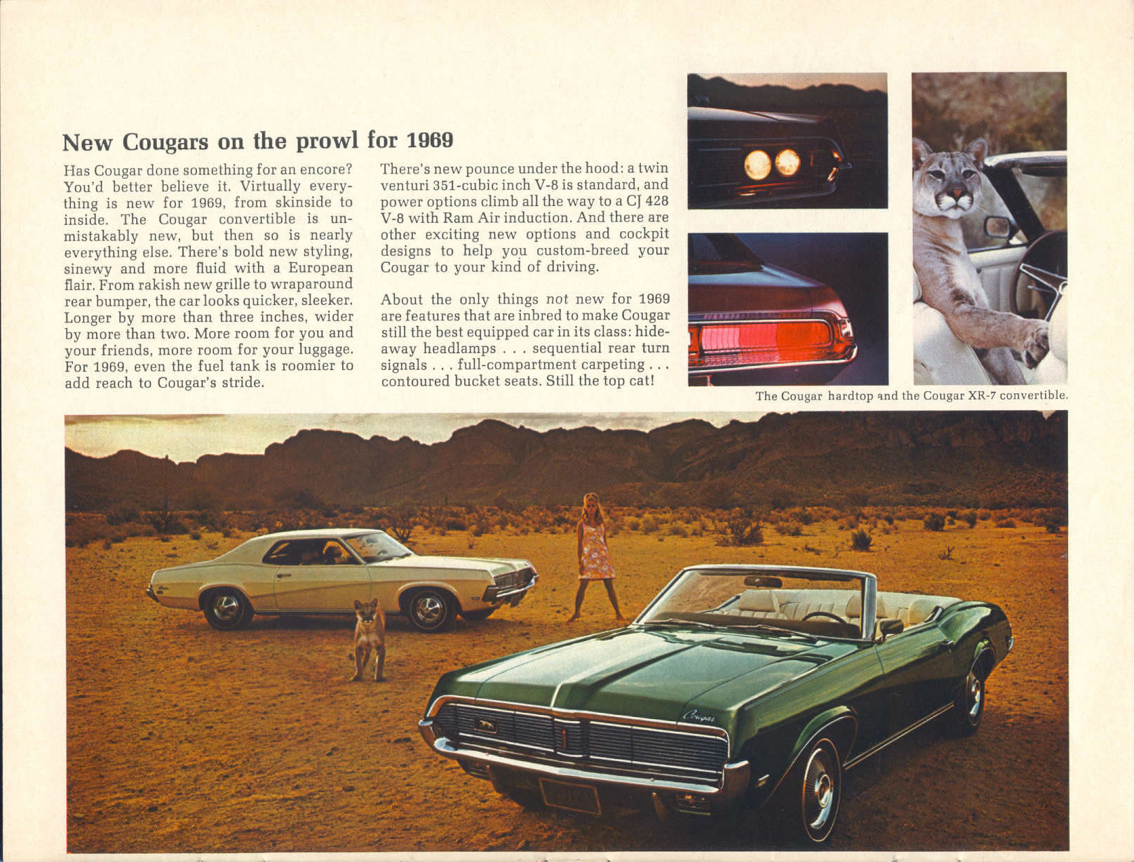 1969 Mercury Full Line Brochure Page 21